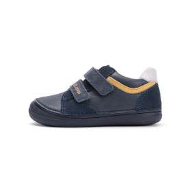 Dd step royal blue Kényelmi bőrcipő